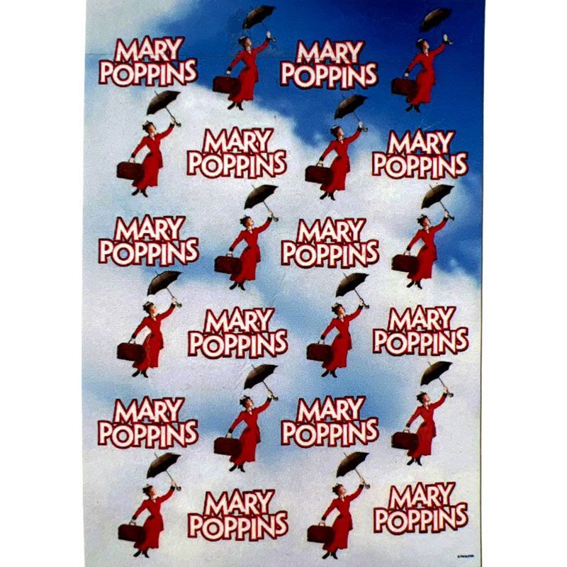 Hire MARY POPPINS Backdrop Hire 3.5mW x 2.4mH, hire Photobooth, near Kensington